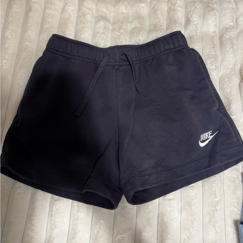 Nike Black Athletic Shorts with Elastic Waistband